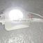 WHITE 1.2W 5050 type super bright led module,DC12V input;20pcs a string;injection module,IP65