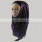 Wholesale Charm Glitter Shimmer Muslim Hijab Islamic Wrap Lady's trendy Scarf Stripe Lurex Scarf