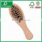 Wood comb with air cushion, personalized hair brush, hair salon comb WMC007