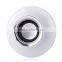 Remote control wireless bluetooth stereo audio speaker colored LED light bulb