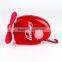 Mini lovely portable water spray cool mist sporting summer beach cooling fan