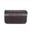 Hot sale genuine cowhide leather unisex credit/ID card holder,mini zipper wallet