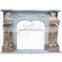 Handcarved Marble Fireplace Mantels for sale
