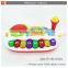 Musical baby battery operated cartoon toy keyboard