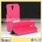 Shemax Newest flip magnetic buckle wallet case leather cover for Sony c5