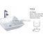 square Bathroom Wash ceramic Basin