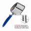 2016 New Design Cat litter Scoop with Teeth, Durable Aluminum Metal Cat litter Scoop than Plastic Cat Litter Scoop