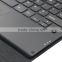 for window 8 pogo pin 11.6" docking keyboard tablet pc leather keyboard case with touchpad mouse