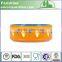 Round shape decal finish ceramic pet bowl