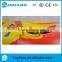 ASTM/EN71 towable double yellow pvc plastics inflatable heavy duty snow tube/ inflatable water ski snow sled