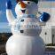 inflatable snowman