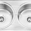 Yacht,Boat,Train and Public Mobile Toilet Used Stainless Steel Washing Basin Kitchen Sink with Drain Board GR-Y800