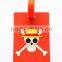Wholesale Custom Soft PVC Luggage tag Soft Rubber Airplane Luggage Tag