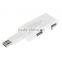 [ New Model ] CZH 4 Port Compact Portable High Speed Rotating USB 3.0 Data Hub for Windows, Mac OS, Linux [Black;white]