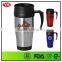 Eco-friendly Customize 14 oz insulated thermal cup stainless steel with handle