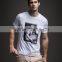 Soft 180gsm cotton heat transfer printing t shirt