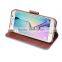 Jeans Cloth Leather Stand Case for Samsung Galaxy S6 edge G9250