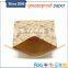 Factory price food grade tin tie paper bag kraft for the Danish bread packaging