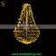 2016 new design christmas led ornament candle chandelier