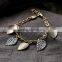 2016 Leaf Shape Pendant New Design Bracelet Charms