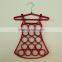 velvet dress scarf hanger tie and belt holder