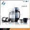 2016 new design vacuum travel flask with lids double wall stainless steel water bottle
