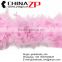 Leading Supplier CHINAZP Wholesale Beautiful 60 Gram Weight in Stock Fluffy Colored Light Pink Turkey Chandelle Feathers Boas