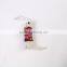 Lovely hanging knitted toy mongoose handmade christmas decoration whosale toys