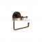 European design golden plated LU103 OB brass toilet paper holder