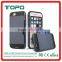 Wholesale soft TPU hard PC Combo Cell Phone back cover Shockproof Slim Armor plastic Case With Card slot for iPhone 6 6s plus