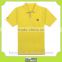 wholesale cotton yellow customized men polo t shirt