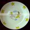 Peru market 7.5" small pasta plate , porcelain children pasta plate with lovely designs