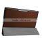 Good quality brown PU leather stand cover case for Google Pixel C portable slim tablet cover case