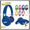 SNHALSAR S818 colorful stereo bass children wired headphones consumer electronics headsets