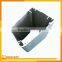 Super square aluminium tube profile
