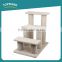 Cat climbing ladder pure color flannelette sisal plush cat scratching post