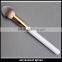 JDK Novelty Flame Shaped Cosmetic brush make up tool Fluffy Nylon Facial gold makeup brush
