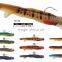 new soft body 24cm 290g with jig head hook for sea fishing
