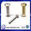 Stainless Steel And Brass Torx knurled Screw Used In Furniture