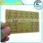 Metallic Effect Plastic Gift PVC Cards