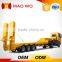 manufactures 2 axles flatbed low bed semi trailer trailers cheapest price for sale