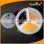 Split Mug Divided Plastic Clear Twin Cup 32 Ounces