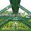 Luxury homely aluminium glass greenhouses widely used for flower and vegetables