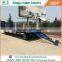 Heavy Loading Capacity Low Flatbed Trailer Hydraulic Low Boy Trailer