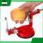 multipurpose aluminium alloy stainless steel 3 in 1 manual roto rotary fruit apple corer slicer zester peeler