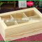 eco friendly pine wood unfinished wooden window box with compartments,wooden window box