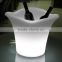 plastic rechargeable led lighted ice bucket led halloween wholesale