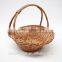 2014 wholesale wicker basket, wicker flower gift basket,wicker fruit basket