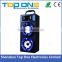 Microphone karaoke dj portable mini bluetooth speakers with fm radio