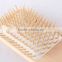 127 holes square wooden message comb /hair brush
